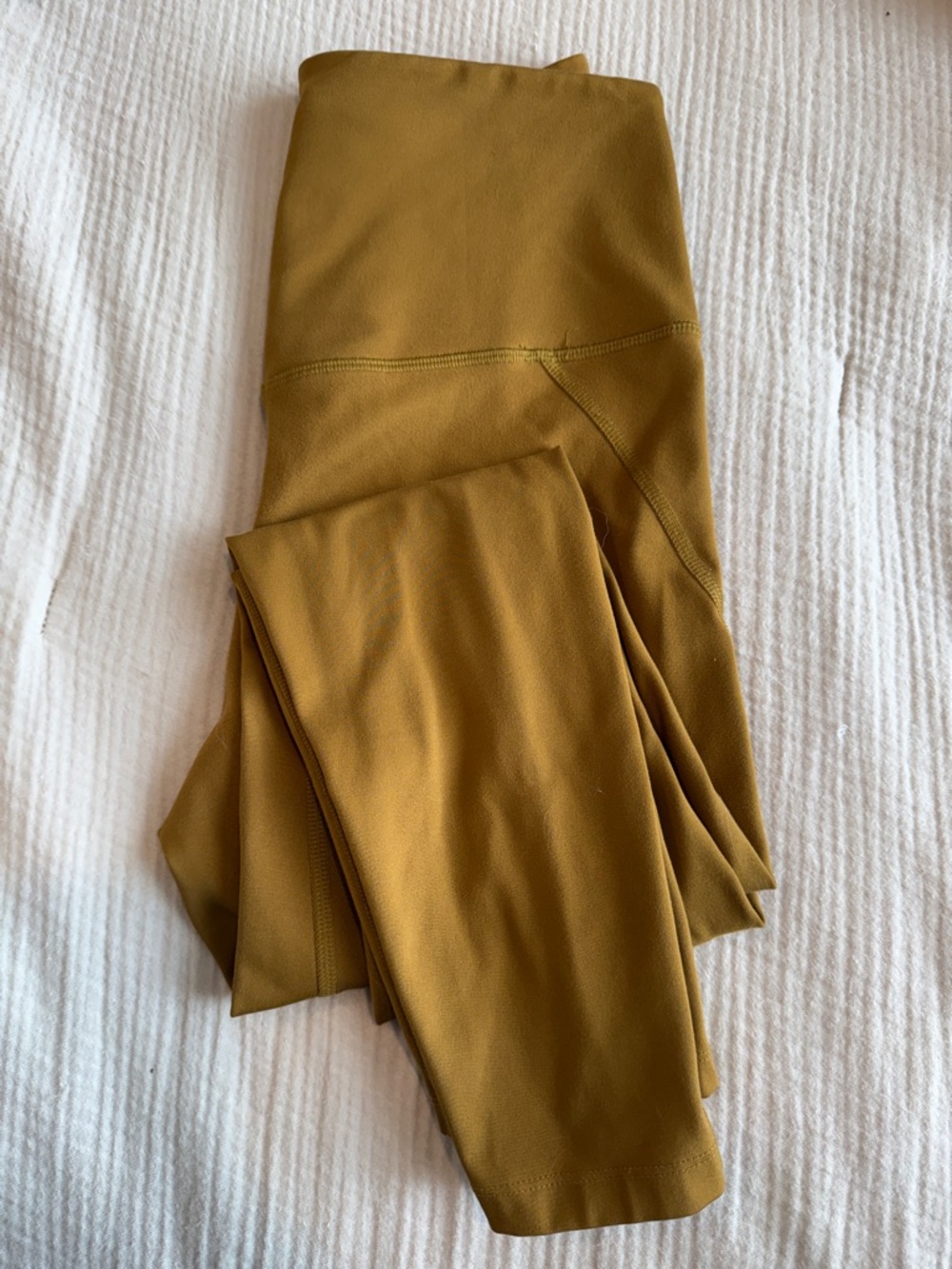 girlfriend collective Mustard Leggings